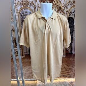 Tan men’s polo
